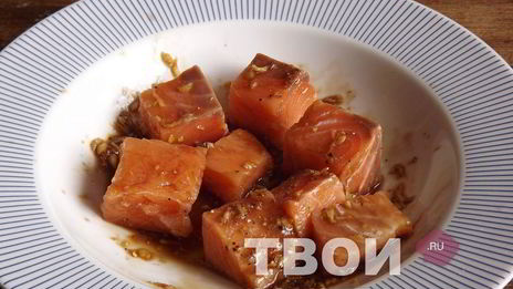 шашлык из лосося