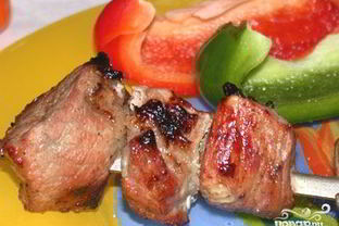 Шашлык из лосятины