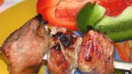 шашлык из лосятины