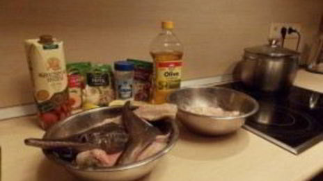 шашлык из осетра