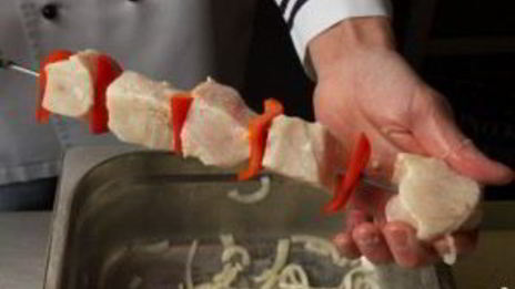 шашлык из осетра