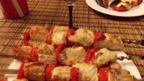 шашлык из осетра