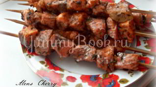 Шашлык из семги