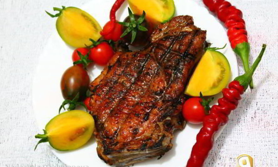 Рецепт шашлыка из свинины на косточке