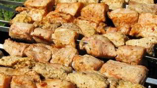 Шашлык из свинины в уксусе