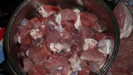 шашлык из свинины