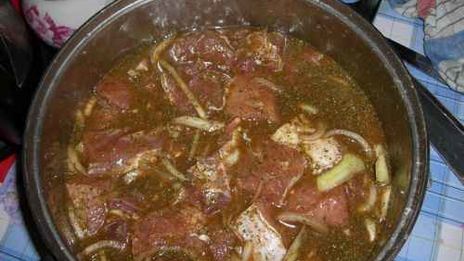 шашлык из свинины