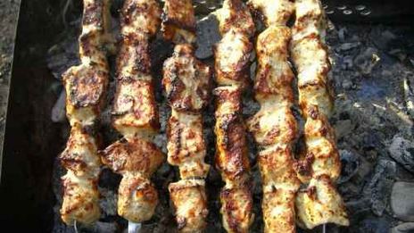 шашлык из свинины