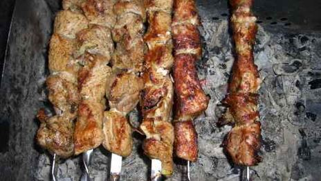 шашлык из свинины