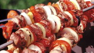 Шашлык из свиной шеи