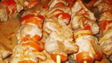 шашлык из свиной шеи