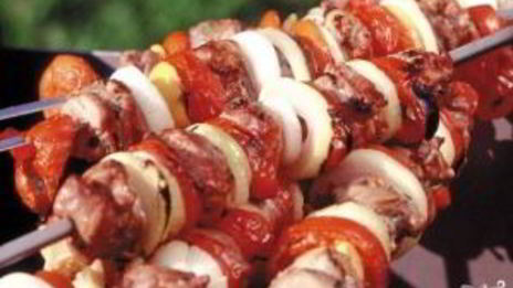 шашлык из свиной шеи