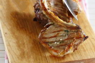 Шашлык из телятины на косточке