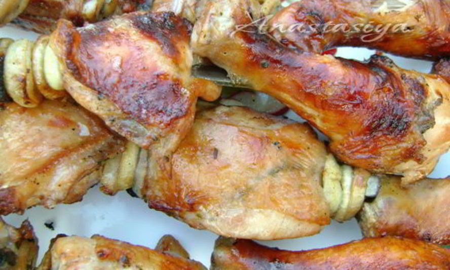 Рецепт шашлыка хмельная курочка
