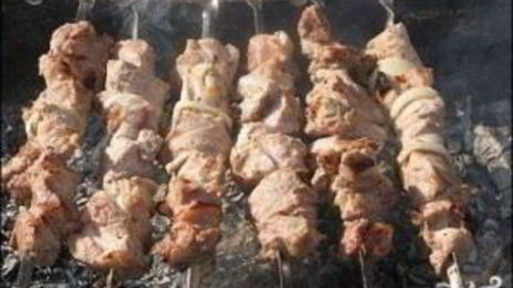 шашлык на кефире