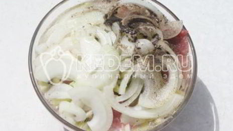 шашлык с киви