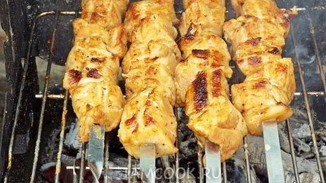 шашлык в горчице