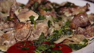 Шашлык в рукаве