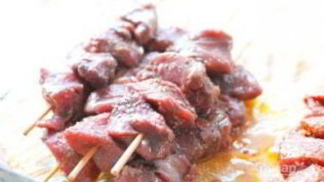 шашлык в вине