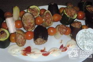 Шашлыки фаршированные Пикничок