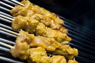 Свиные шашлыки в йогуртовом маринаде со специями