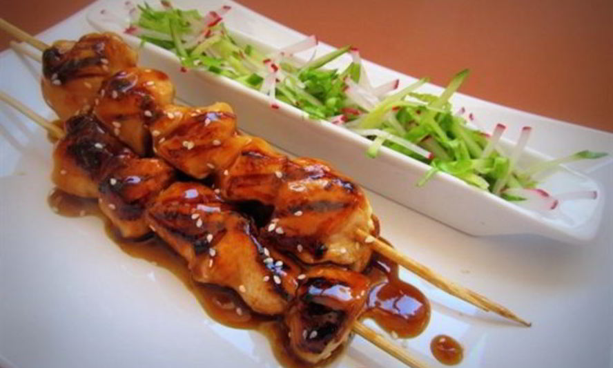 Рецепт якиторей-куриного шашлычок