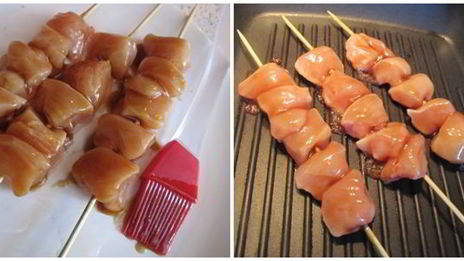 якитори-куриный шашлычок