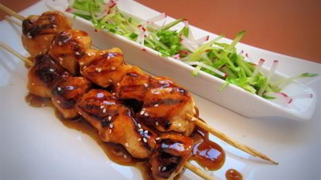 якитори-куриный шашлычок