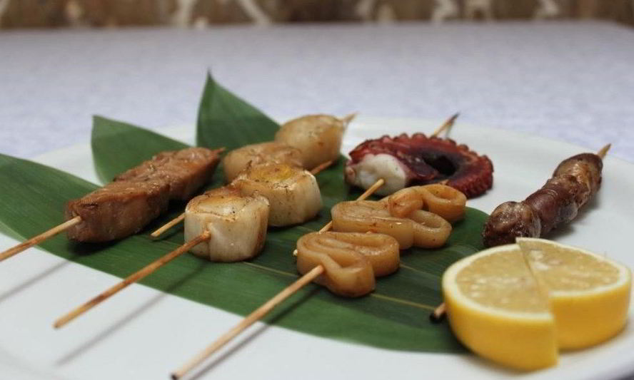 Рецепт японских шашлычков якитори