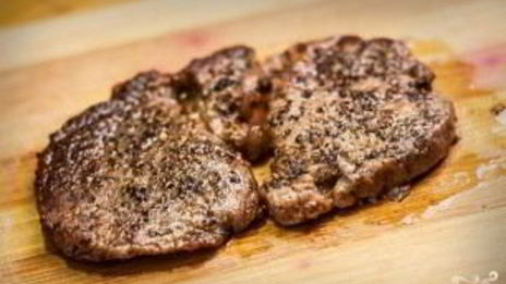 стейк рибай на сковороде