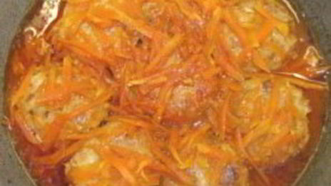 рыбные тефтели в томатном соусе