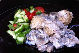 Тефтели с грибами