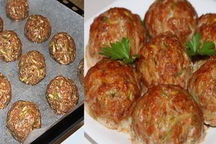 Тефтели с кабачками