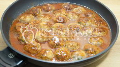 тефтели с подливкой