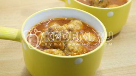 тефтели с подливкой