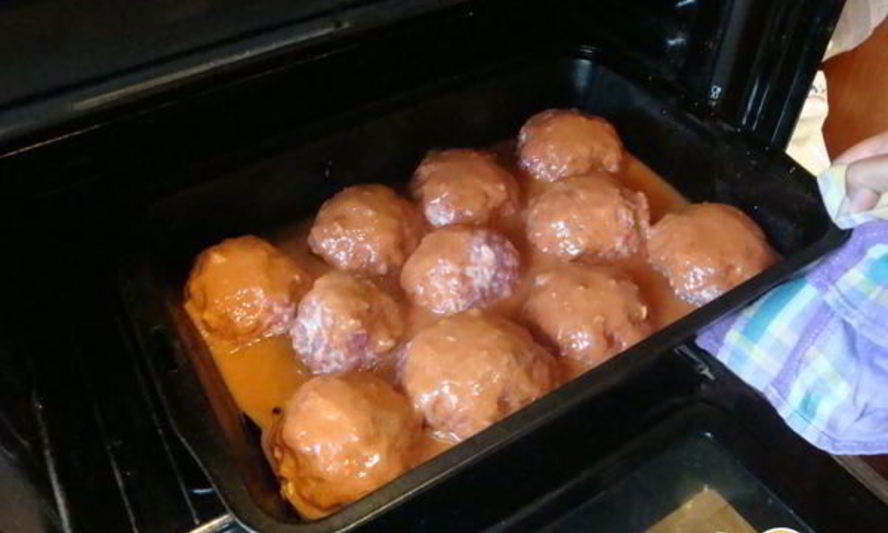 Рецепт тефтелей в духовке