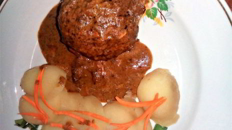 тефтели в грибном соусе