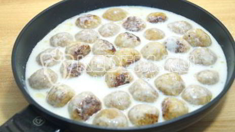 тефтели в сливочном соусе