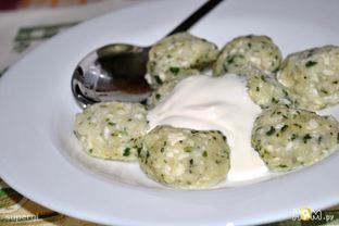 Творожные ньокки со шпинатом