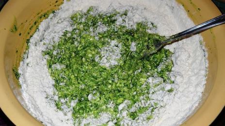 творожные ньокки со шпинатом