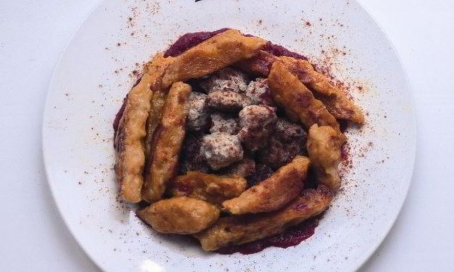 Рецепт тыквенных ньокков с тефтелями