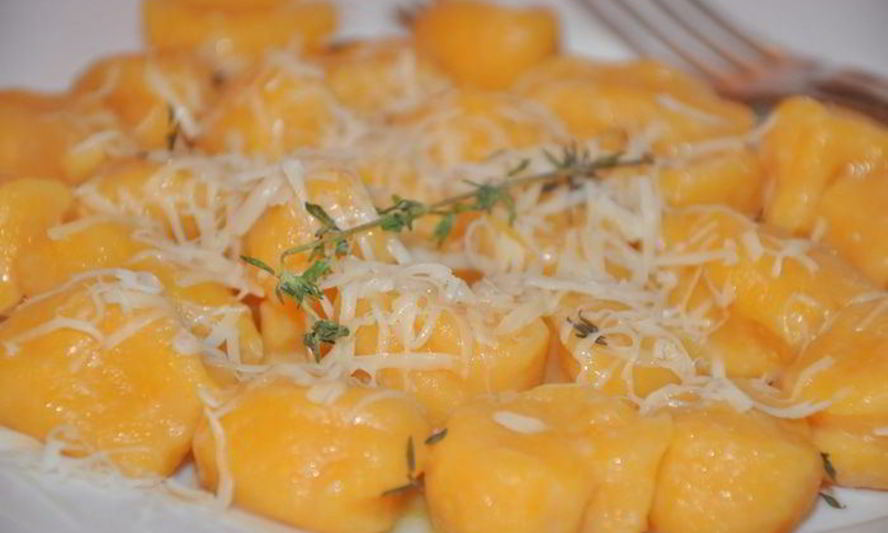 Рецепт тыквенных ньокков