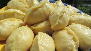 Вареники на пару