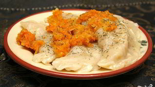 Вареники с капустой