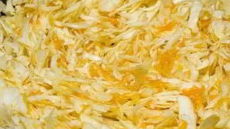 вареники с капустой