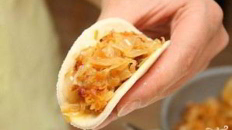 вареники с капустой