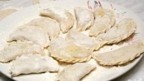 вареники с капустой