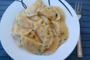 Вареники с картофелем