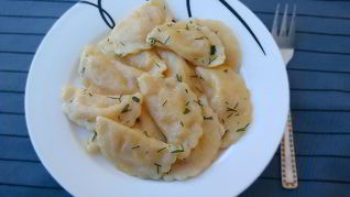 Вареники с картофелем