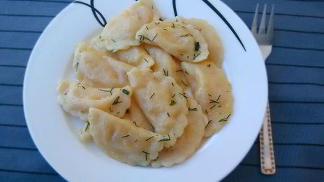 вареники с картофелем